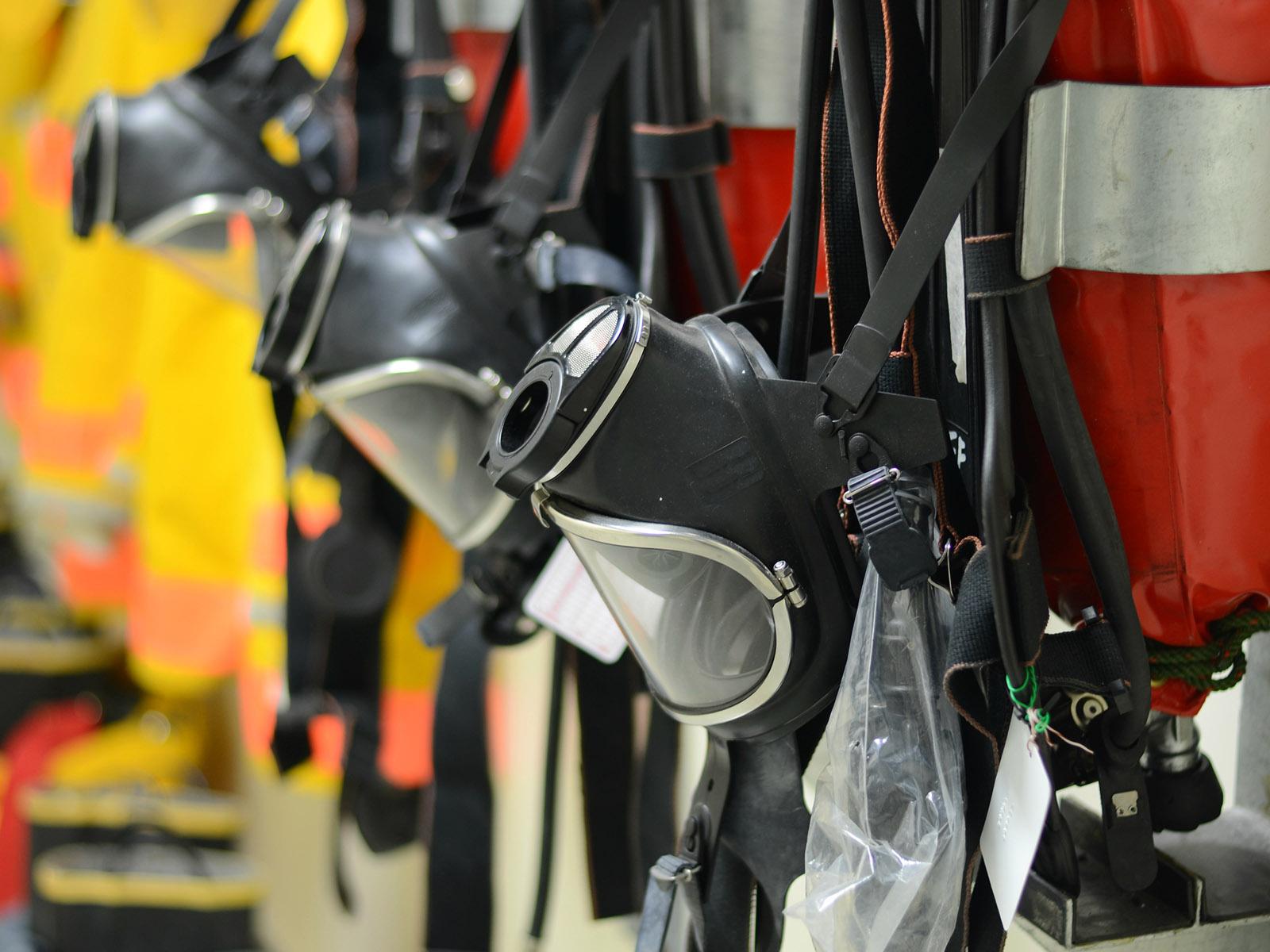 Image of a self-contained breathing apparatus
