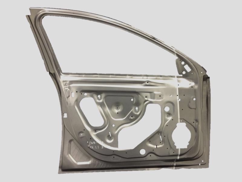 A car door frame