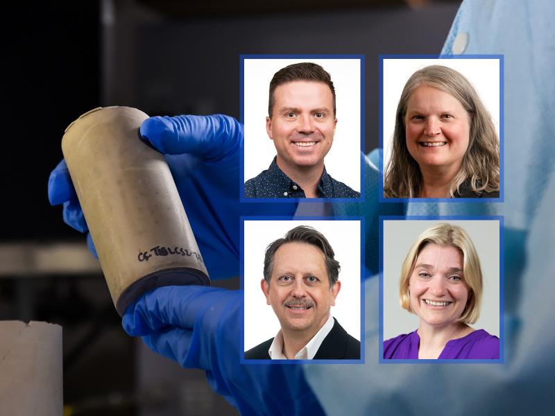 Matt Asmussen, Stephanie Johansen, Tom Brouns, and Leah Hare